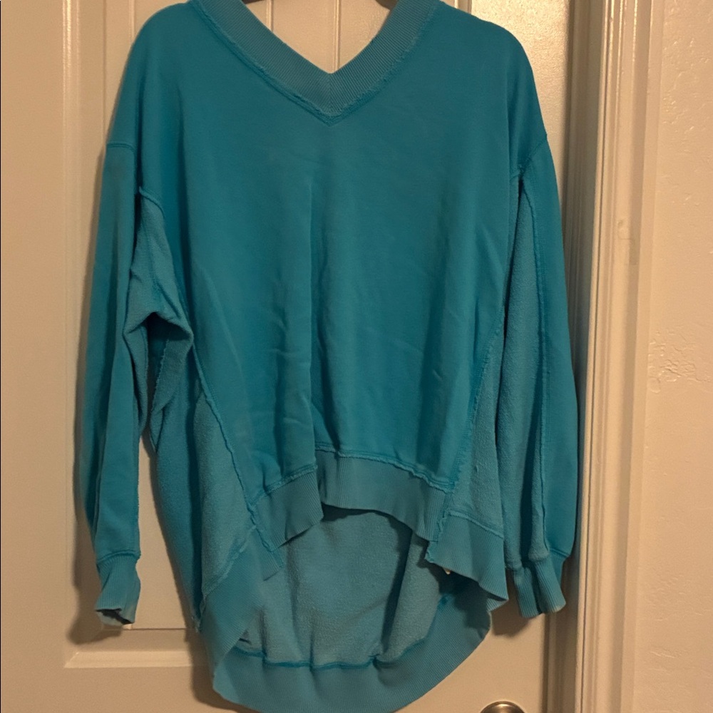 Aerie Light Blue Knit Sweater